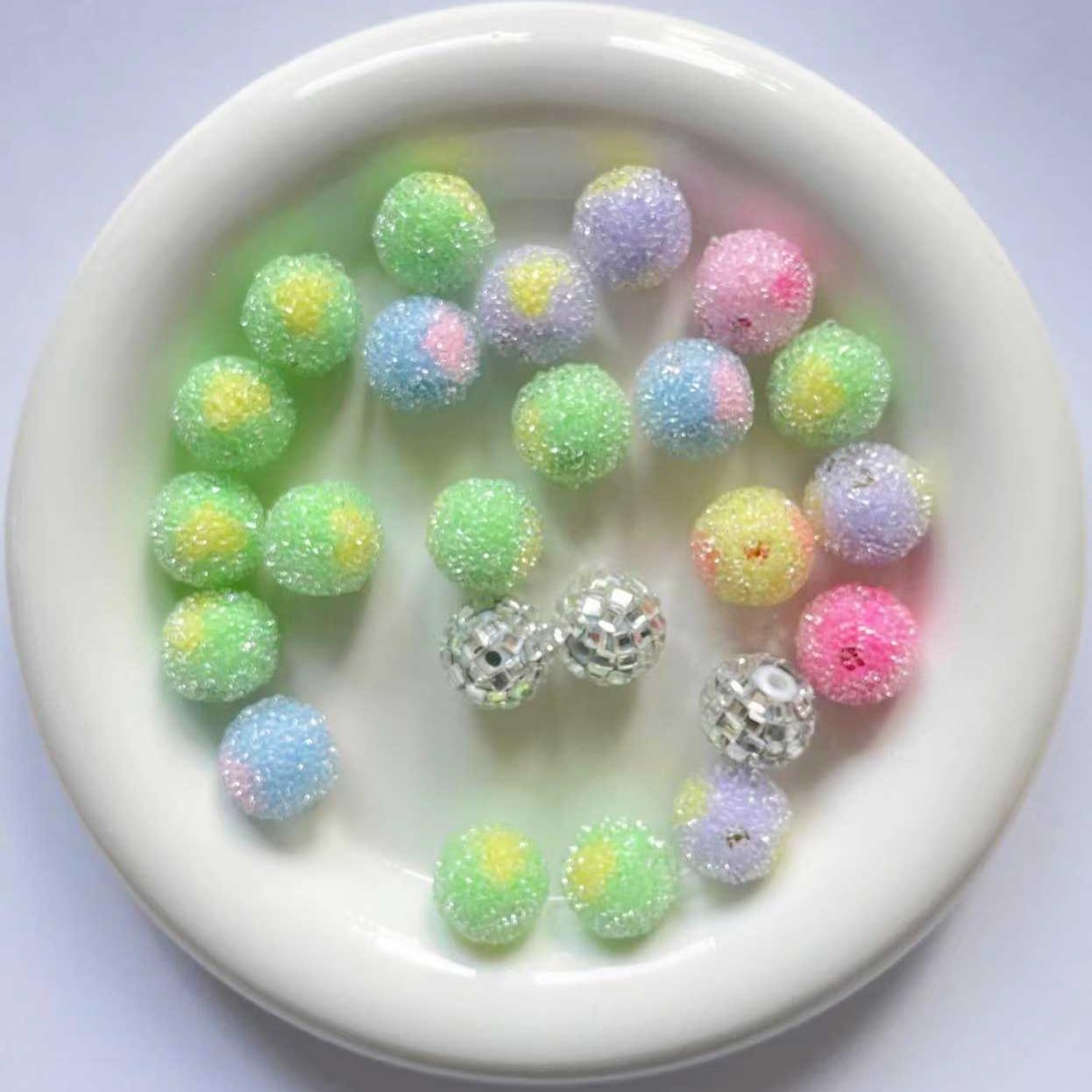 DIY Polymer Clay sugar beads